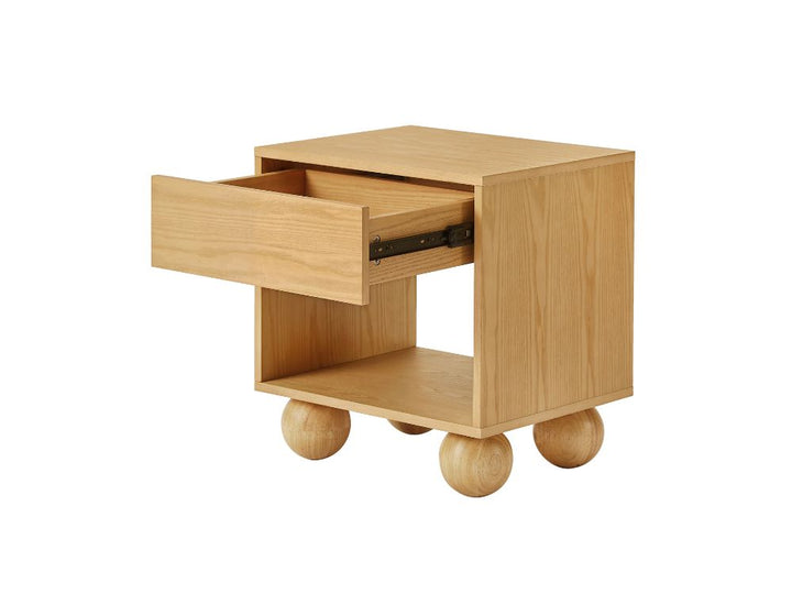 Ballico Bedside Table - Oak
