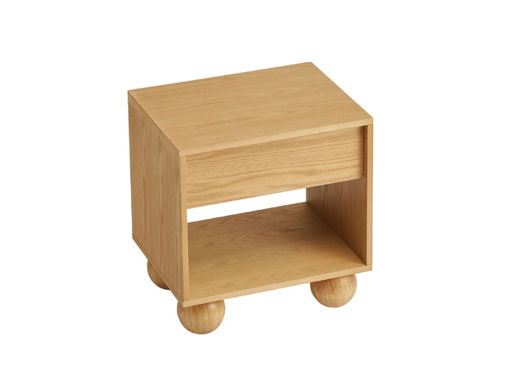 Ballico Bedside Table - Oak