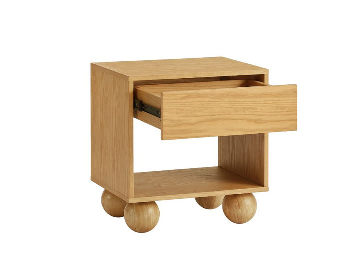 Ballico Bedside Table - Oak