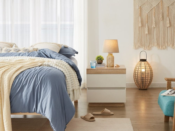 Cuppa Wooden Bedside Table