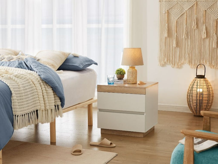 Cuppa Wooden Bedside Table