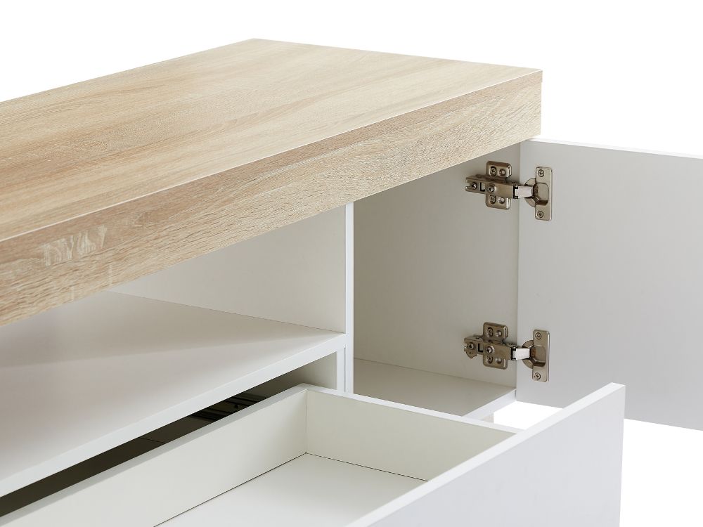 Cuppa 180cm Wooden Lowline TV Unit