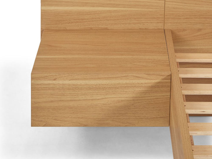 Eve Bed with 2 Bedside Tables Set