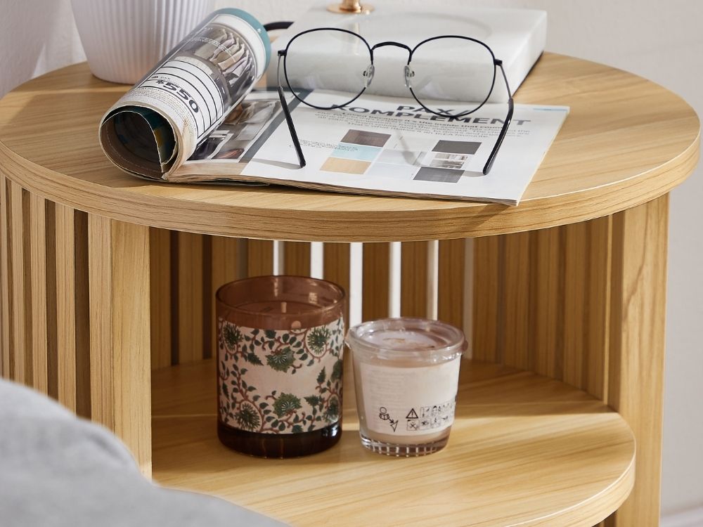 Harmony Round Bedside Table