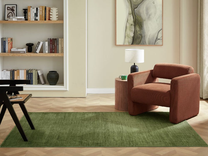 Mellow Rug - Moss Green