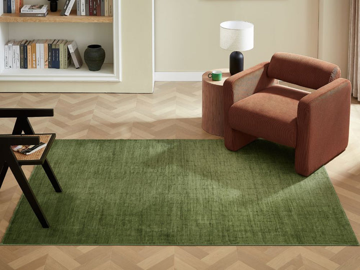 Mellow Rug - Moss Green