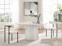 Sienna Dining Table in White