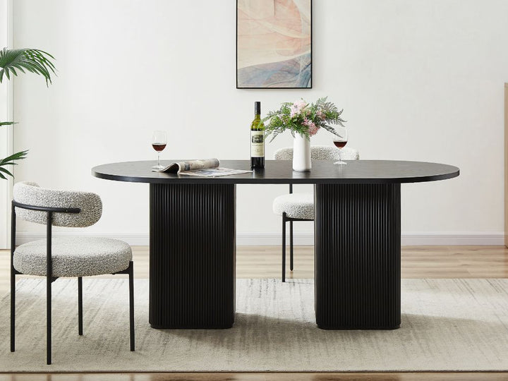 Nordic 6 Seater Dining Table