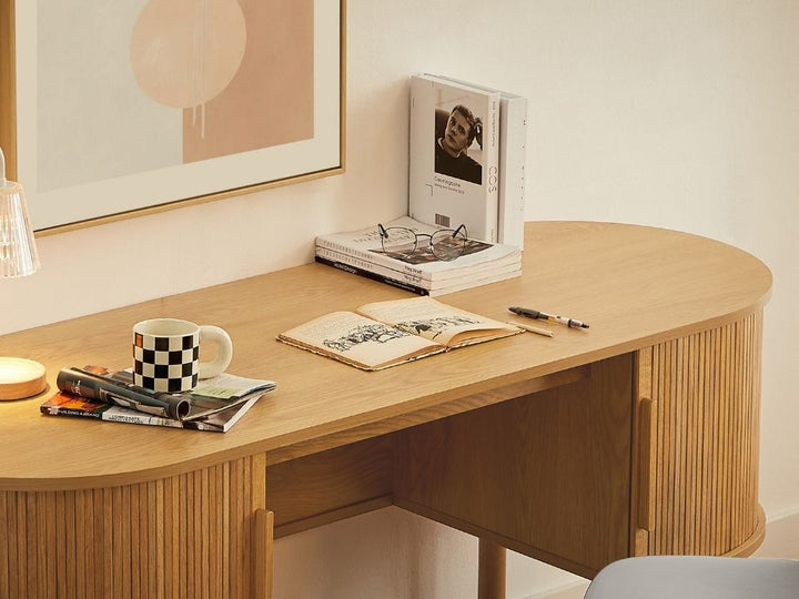 Nordic Curved Desk