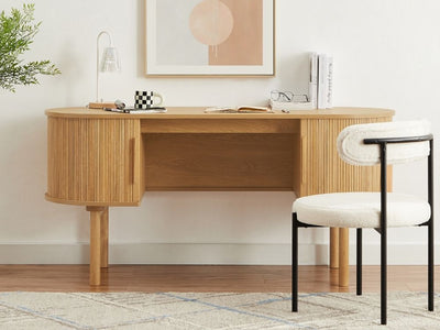 Nordic Curved Desk