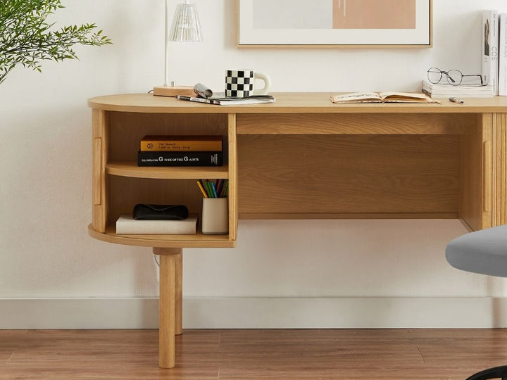 Nordic Curved Desk