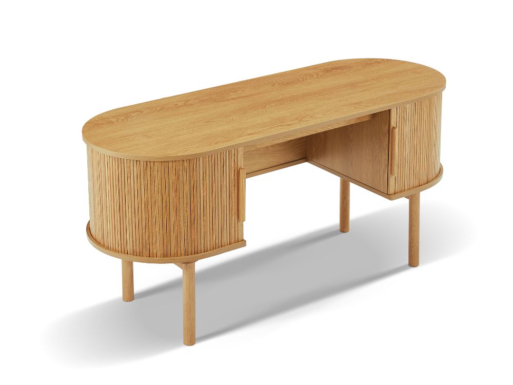 Nordic Curved Desk