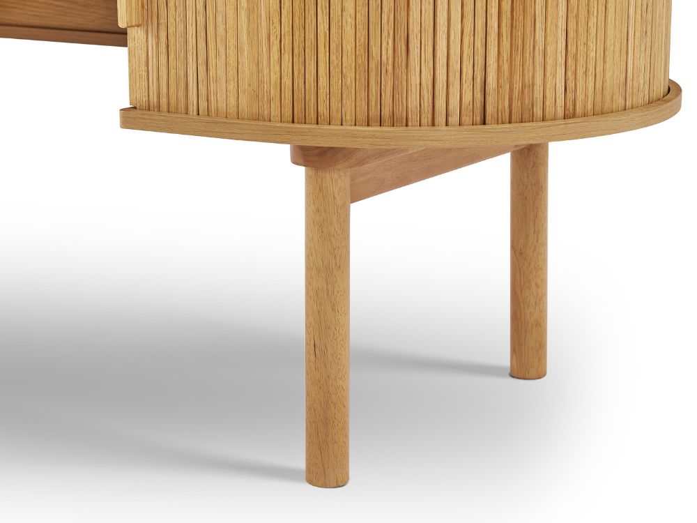 Nordic Curved Desk
