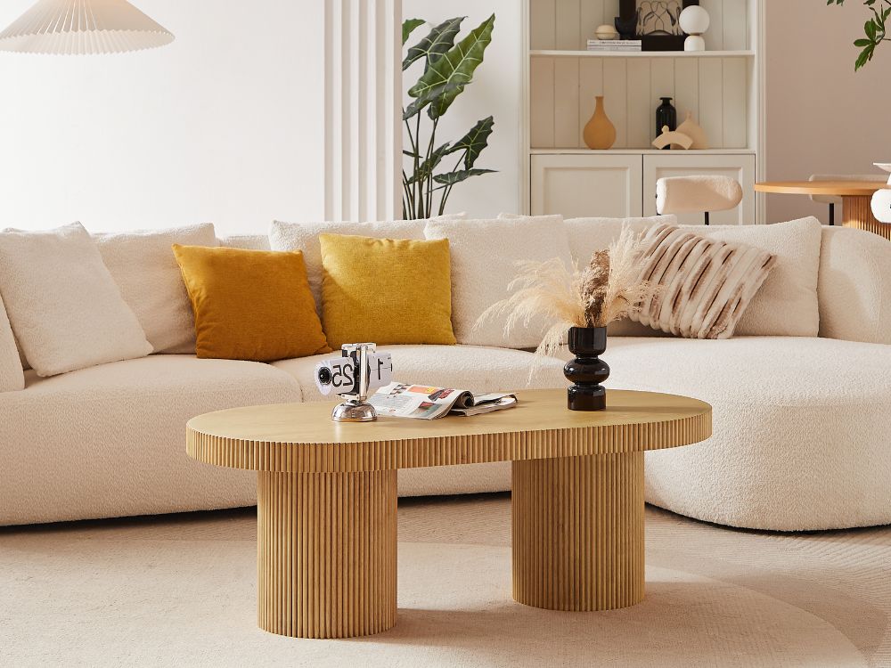 Nordic Oval Coffee Table