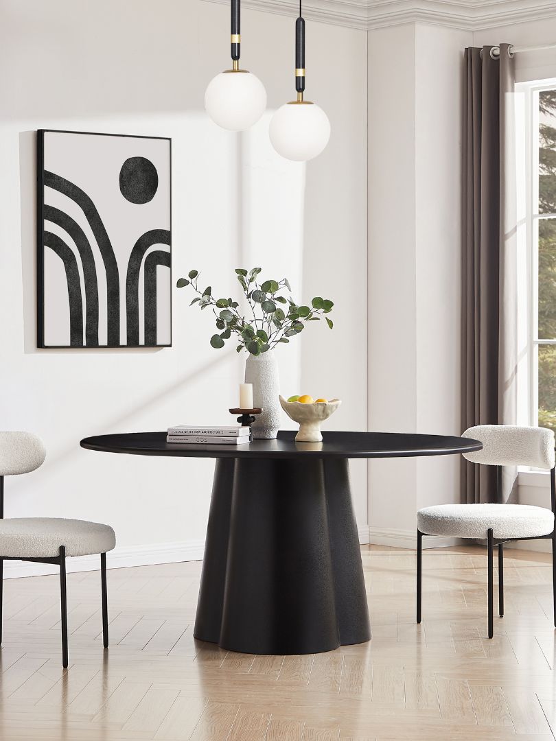 Sorrento Dining Table in Black