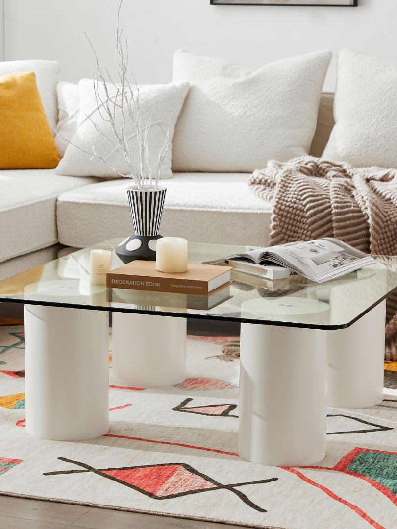 Gabriel Glass Coffee Table