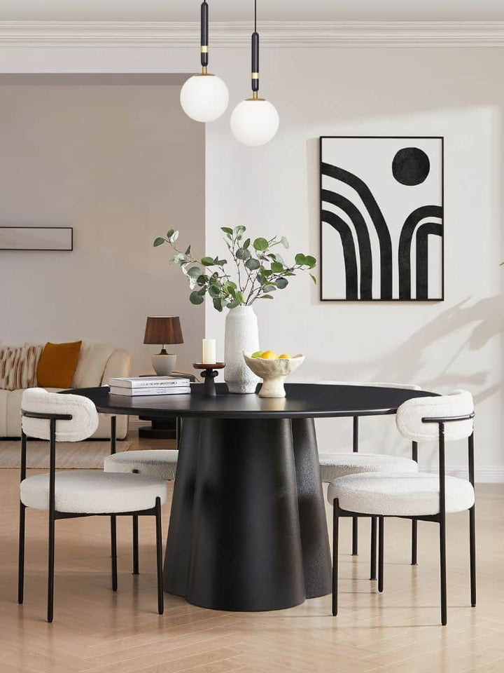 Sorrento Dining Table in Black