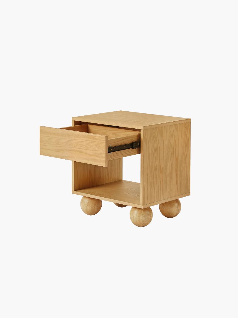 Ballico Bedside Table - Oak