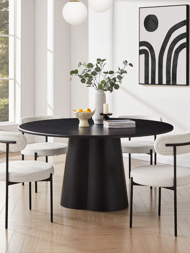 Sorrento Dining Table in Black