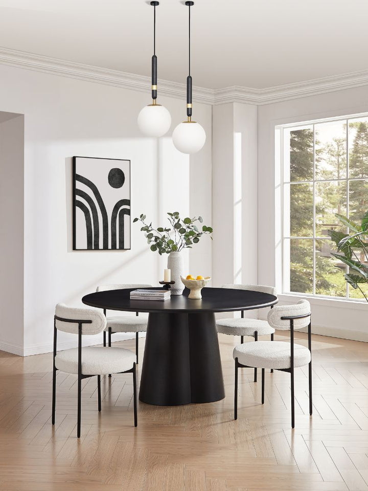 Sorrento Dining Table in Black