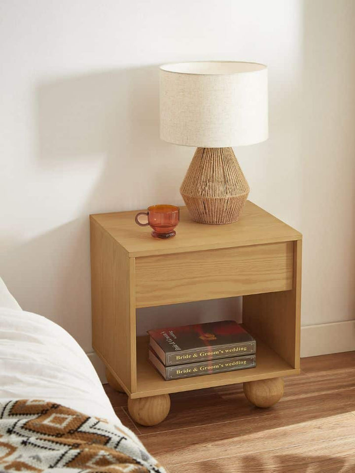 Ballico Bedside Table - Oak