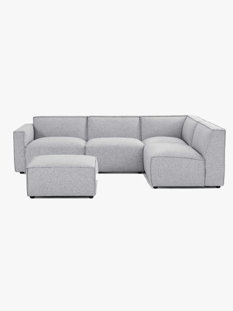 Bradley Modular Sofa with Ottoman Bundle