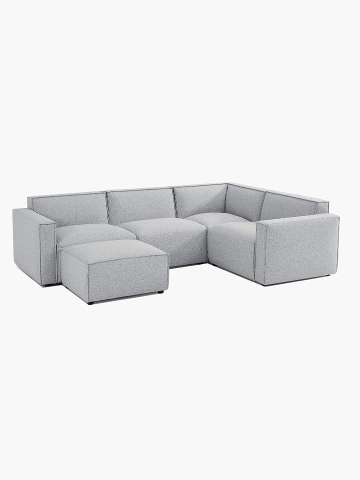 Bradley Modular Sofa with Ottoman Bundle