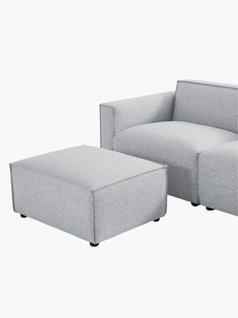 Bradley Modular Sofa with Ottoman Bundle