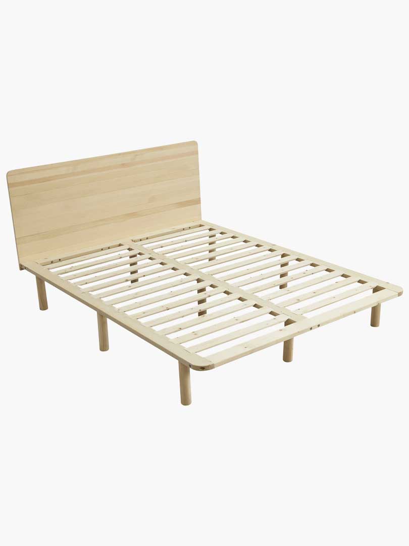 Cali Wooden Bed Frame with Headboard