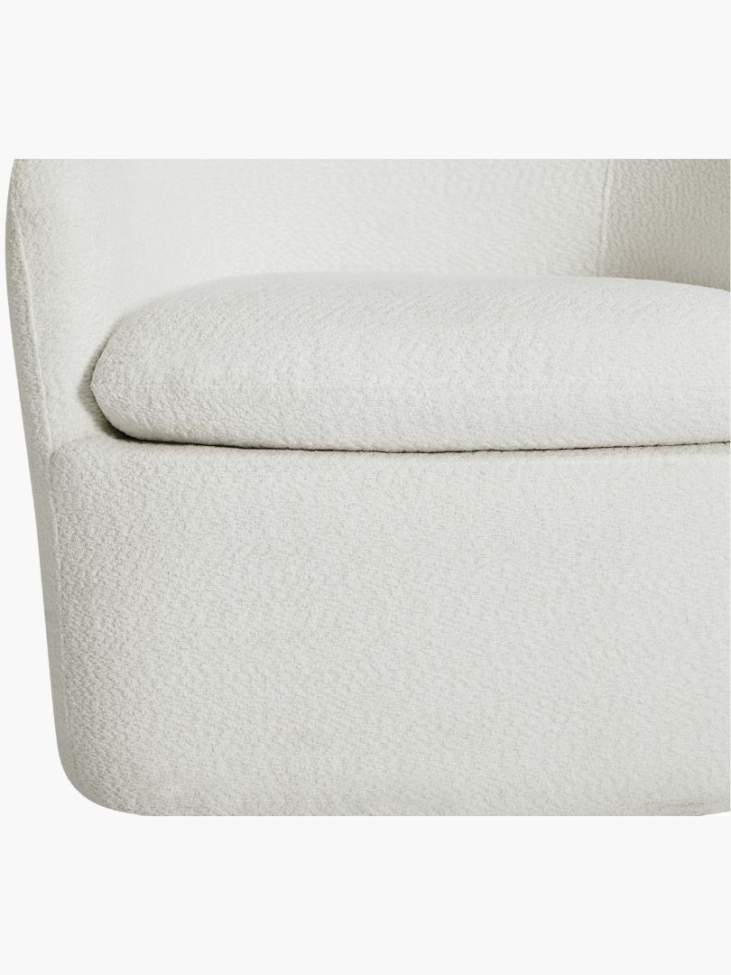 Cammy Boucle Swivel Chair