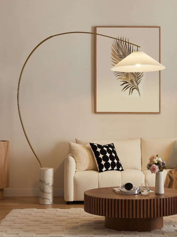 Clara Marble Floor Lamp