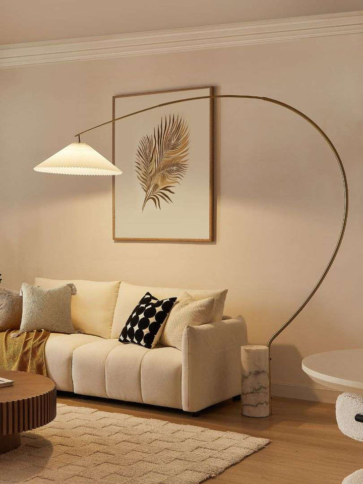 Clara Marble Floor Lamp