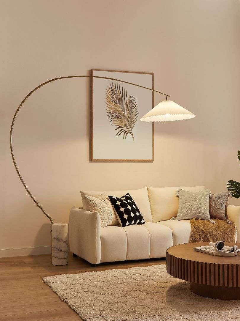 Clara Marble Floor Lamp