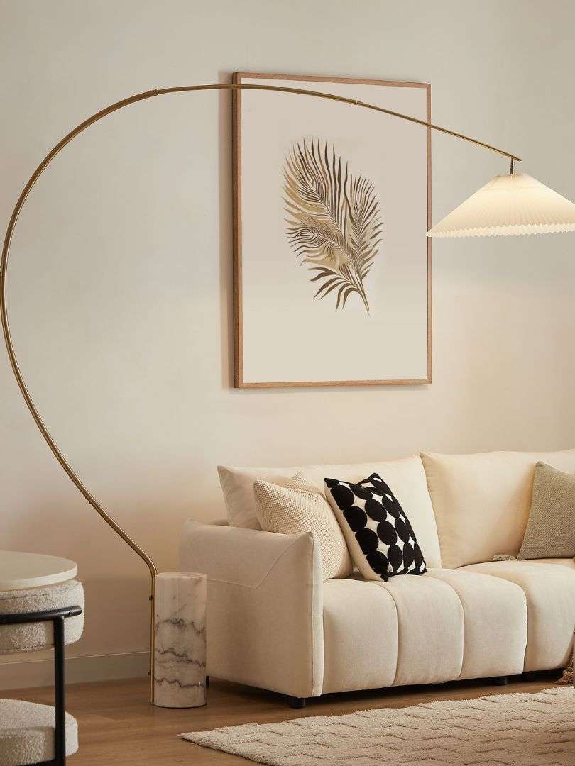 Clara Marble Floor Lamp