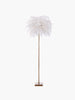 Dion Ostrich Feather Floor Lamp