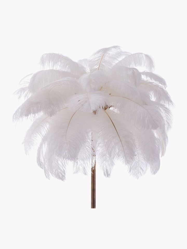 Dion Ostrich Feather Floor Lamp