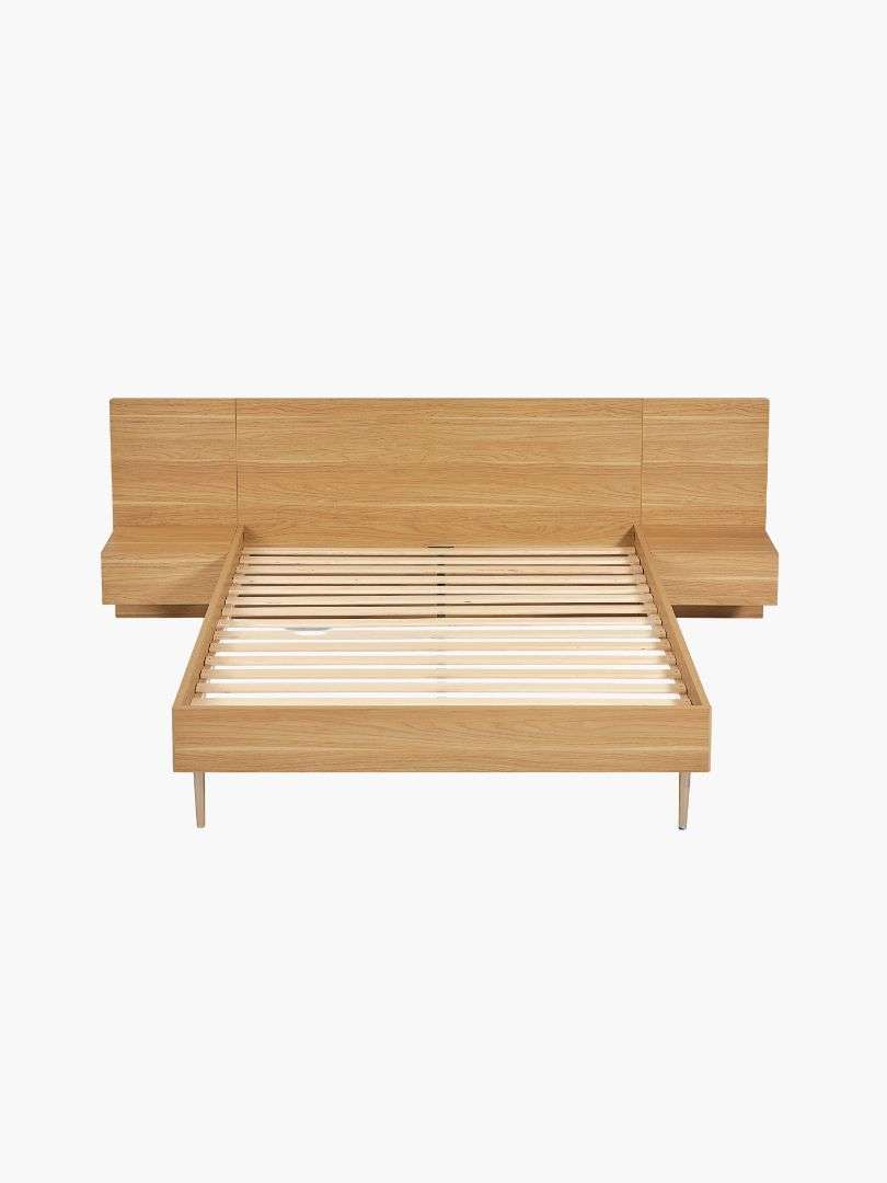 Eve Bed with 2 Bedside Tables Set