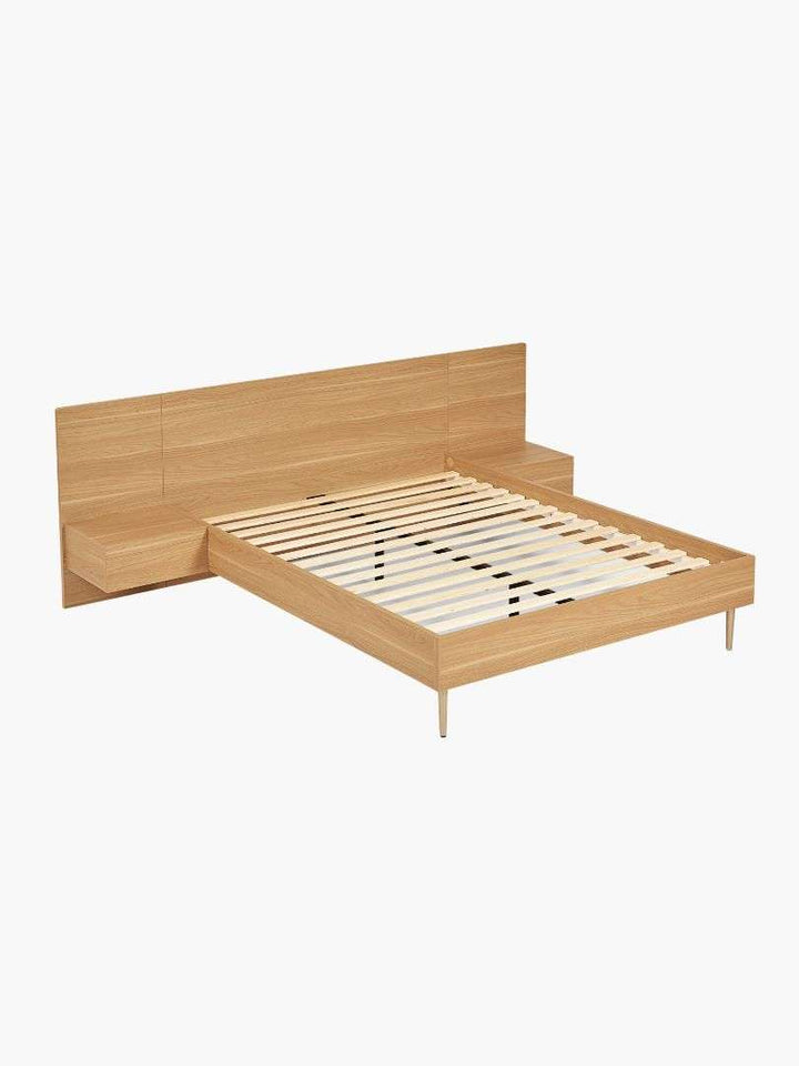 Eve Bed with 2 Bedside Tables Set