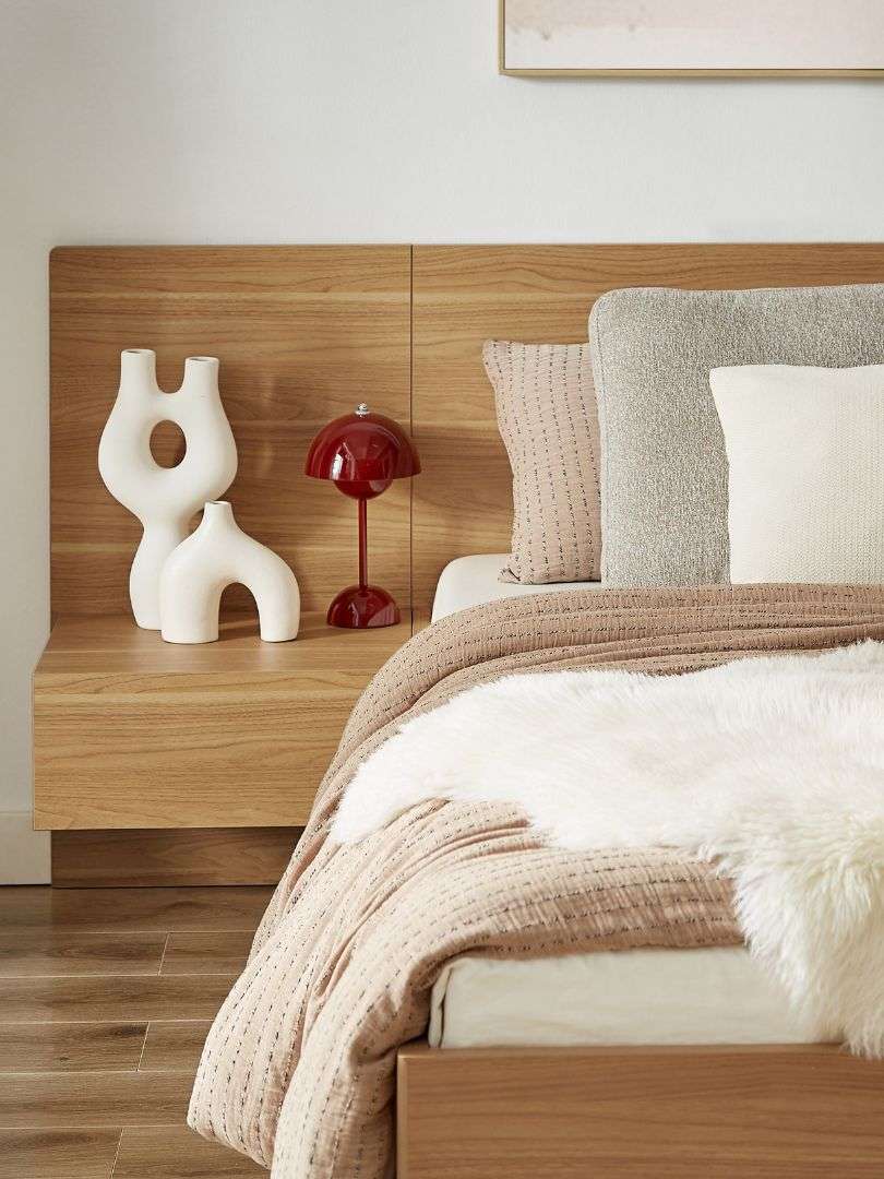 Eve Bed with 2 Bedside Tables Set