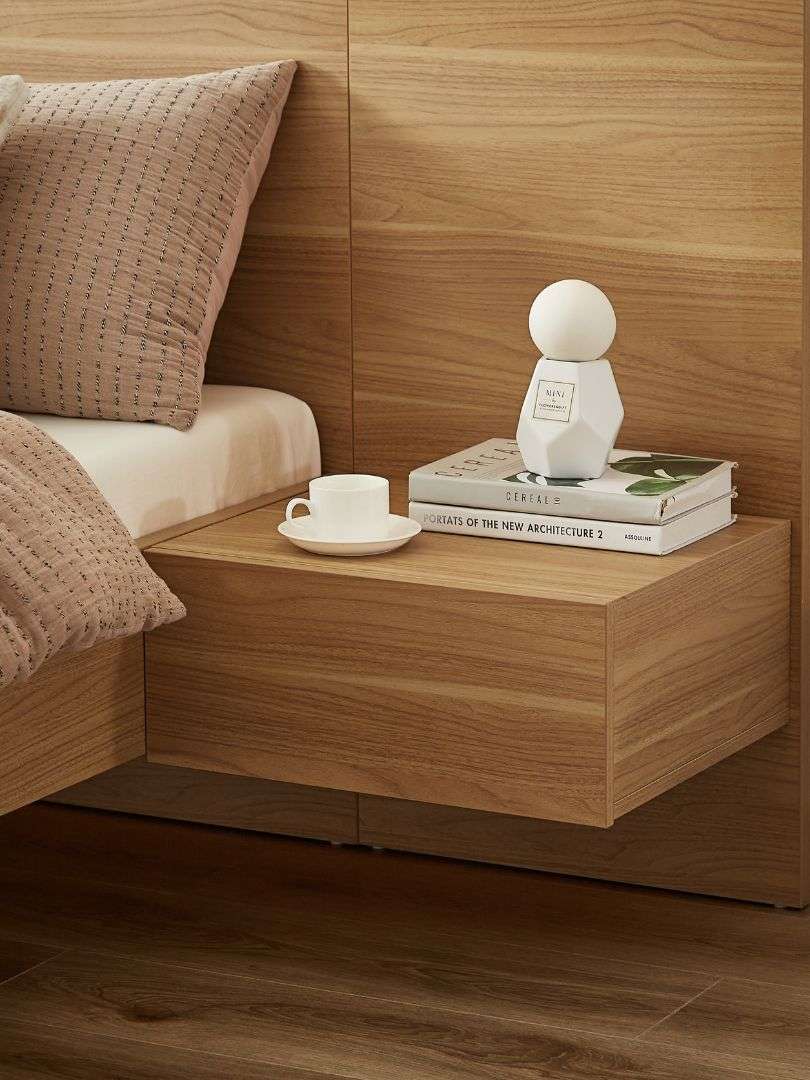 Eve Bed with 2 Bedside Tables Set