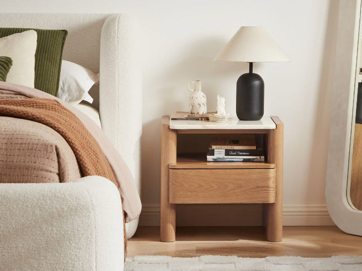 Hank Bedside Table - Natural
