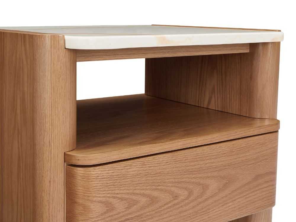 Hank Bedside Table - Natural