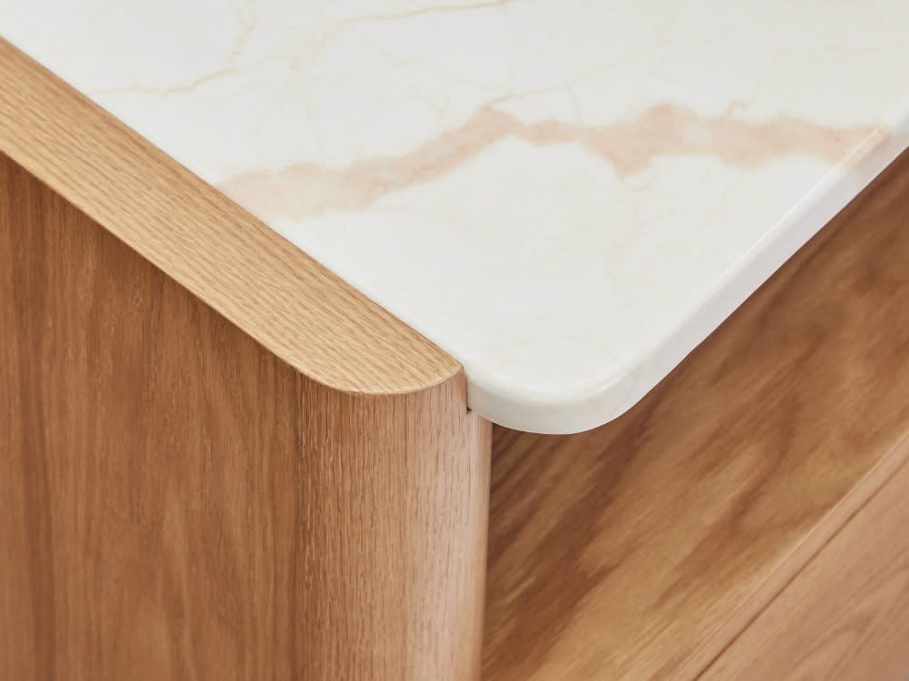 Hank Bedside Table - Natural