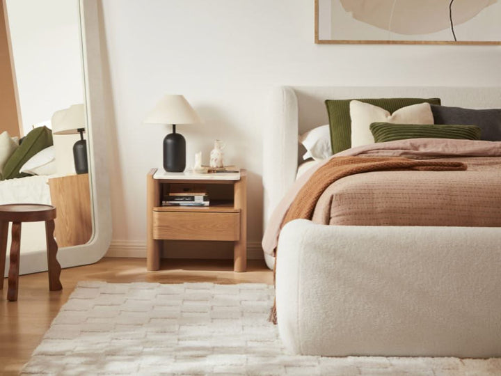 Hank Bedside Table - Natural