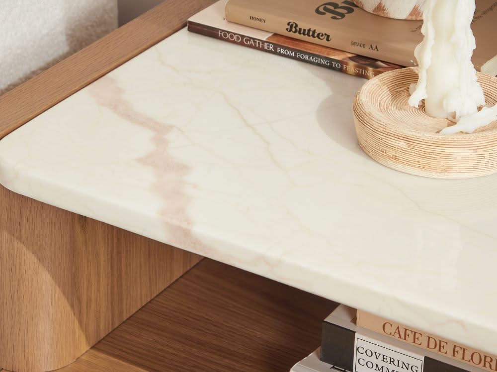 Hank Bedside Table - Natural