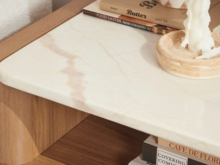 Hank Bedside Table - Natural