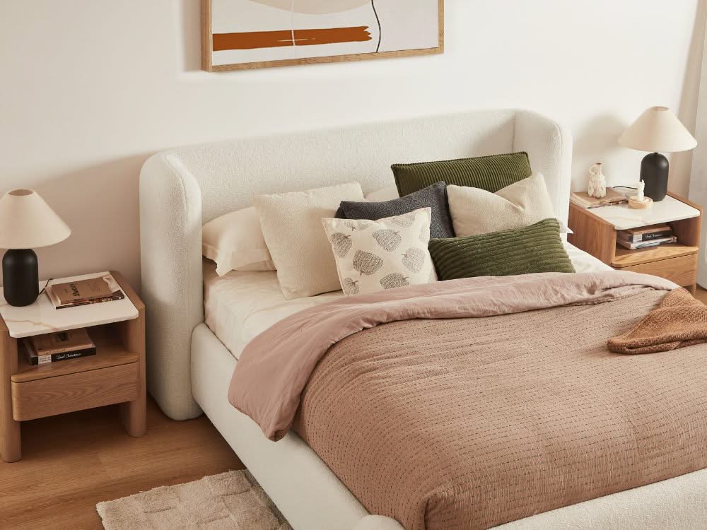 Hank Bedside Table - Natural