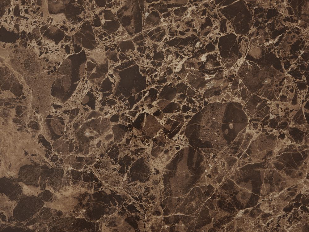 Hank Marble Coffee Table - Walnut