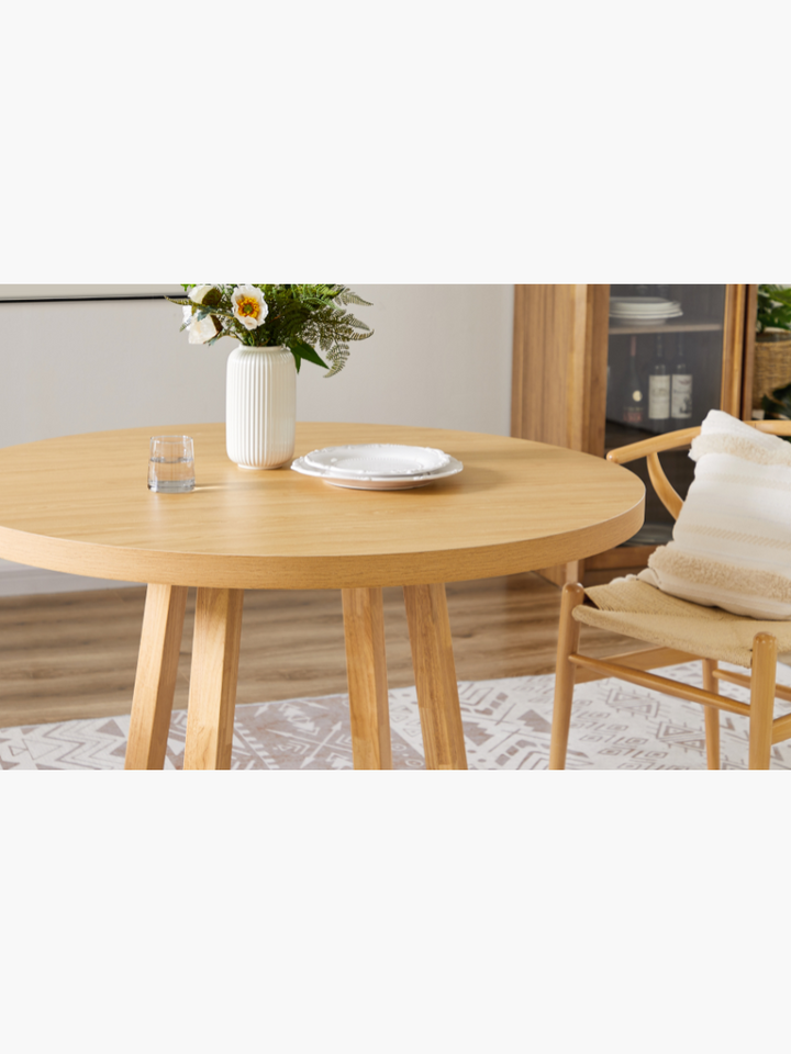 Haris 4 Seater Round Dining Table