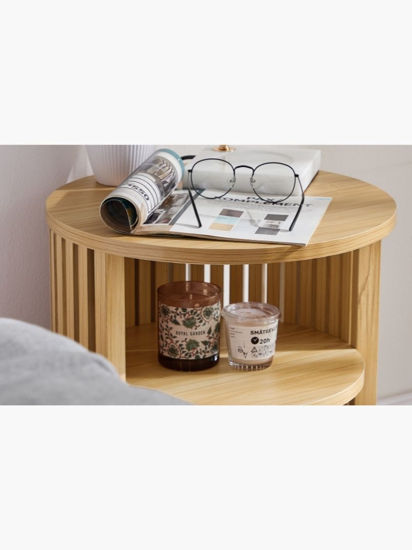 Harmony Round Bedside Table